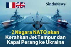 2 Negara NATO akan Kirim Jet Tempur dan Kapal Perang ke Ukraina