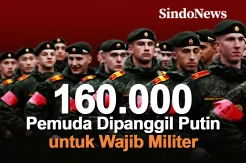 Antisipasi NATO, Putin Panggil 160.000 Pemuda untuk Wajib Militer