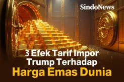 3 Efek Tarif Impor Donald Trump Terhadap Harga Emas Dunia