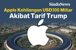 Apple Kehilangan USD300 Miliar Akibat Tarif Trump