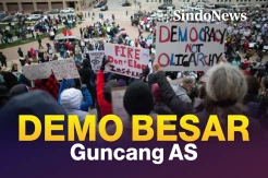 Demo Besar Guncang AS di 1.200 Lokasi dan 50 Negara Bagian