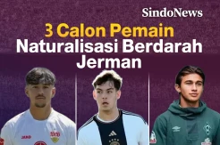 3 Calon Pemain Naturalisasi Timnas Indonesia Berdarah Jerman