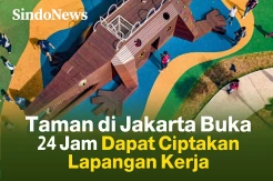 6 Taman di Jakarta Buka 24 Jam, Dapat Ciptakan Lapangan Kerja