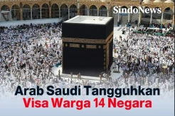 Arab Saudi Tangguhkan Visa Warga 14 Negara Termasuk Indonesia