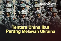 Tentara China Ikut Perang Bantu Rusia Melawan Ukraina