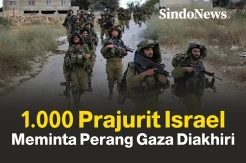 1.000 Prajurit Israel yang Meminta Perang Gaza Diakhiri