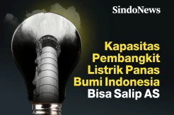 Kapasitas Pembangkit  Listrik Panas Bumi Indonesia Bisa Salip AS