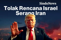 Presiden AS Donald Trump Tolak Rencana Israel Menyerang Iran