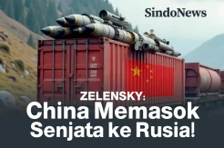 Presiden Ukraina Zelensky: China Memasok Senjata ke Rusia!
