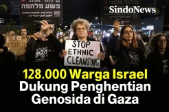 128.000 Warga Israel Dukung Penghentian Genosida di Gaza