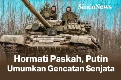 Putin Umumkan Gencatan Senjata Sepihak selama 30 Jam