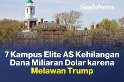 Melawan Donald Trump, 7 Kampus Elite AS Kehilangan Dana Miliaran Dolar