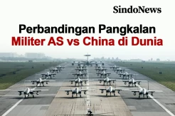 Perbandingan Pangkalan Militer AS vs China di Dunia