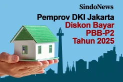 Pemprov DKI Jakarta Diskon Bayar PBB-P2 Tahun 2025