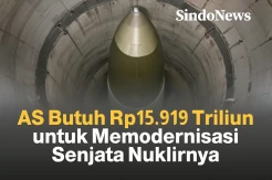 AS Butuh Rp15.919 Triliun untuk Memodernisasi Senjata Nuklirnya