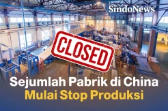 Sejumlah Pabrik di China Mulai Stop Produksi Akibat Tarif AS