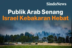 Publik Arab Senang Israel Mengalami Kebakaran yang Hebat