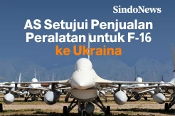 AS Setujui Penjualan Peralatan Senilai Rp5 T untuk F-16 ke Ukraina