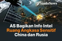 AS Mulai Bagikan Info Intel Ruang Angkasa Sensitif China-Rusia