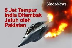 Jet Tempur Rafale, MiG-29, SU-30 India Ditembak Jatuh Pakistan