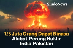 125 Juta Orang Dapat Binasa Akibat  Perang Nuklir India-Pakistan