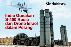 India Gunakan S-400 Rusia dan Drone Israel untuk Lawan Pakistan