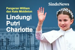 Pangeran William Lindungi Putri Charlotte Agar Tak Bernasib seperti Harry