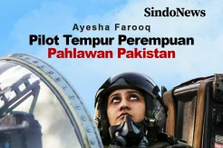 Ayesha Farooq, Pilot Jet Tempur Perempuan Pakistan yang Jadi Pahlawan