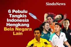 6 Pebulu Tangkis Indonesia Hengkang Bela Negara Lain