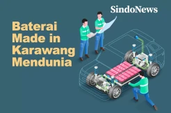 Baterai Mobil Listrik Made in Karawang Mendunia
