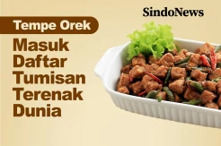 Tempe Orek Masuk Daftar Tumisan Terenak di Dunia versi TasteAtlas
