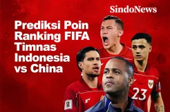 Prediksi Poin Ranking FIFA Timnas Indonesia vs China