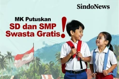 MK Putuskan SD-SMP Negeri dan Swasta Gratis