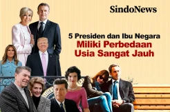 5 Presiden dan Ibu Negara Miliki Perbedaan Usia Sangat Jauh
