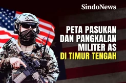 Iran-Israel Perang, Ini Peta Pangkalan Militer AS di Timur Tengah