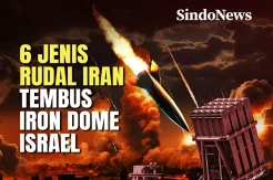 6 Jenis Rudal Iran yang Mampu Tembus Iron Dome Israel