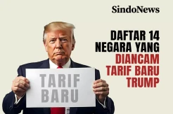 Daftar Lengkap 14 Negara yang Diancam Tarif Baru Trump