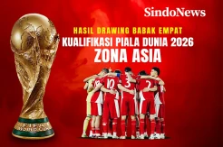 Hasil Drawing Babak 4: Timnas Indonesia Satu Grup dengan Irak dan Arab Saudi
