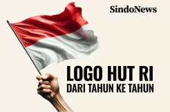 Logo HUT ke-80 RI, Ini Penjelasan Angka 80 Warna Merah-Putih dengan Garis Infinity
