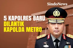 Daftar 5 Kapolres Baru Dilantik oleh Kapolda Metro Jaya