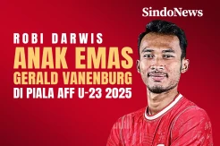 Robi Darwis, Anak Emas Gerald Vanenburg di Piala AFF U-23 2025