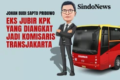 Johan Budi, Mantan Jubir KPK Diangkat Jadi Komisaris Transjakarta