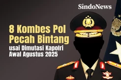 8 Kombes Pol Pecah Bintang usai Dimutasi Kapolri