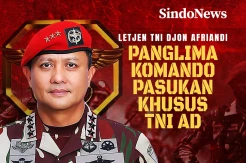 Profil Jenderal Kopassus Djon Afriandi, Lulusan Terbaik Akmil 1995