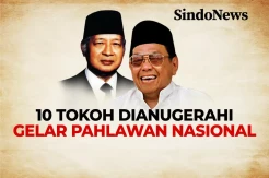 10 Tokoh Dianugerahi Gelar Pahlawan Nasional Tahun 2025