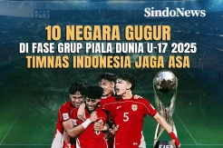 10 Negara Gugur di Fase Grup Piala Dunia U-17 2025: Ada Timnas Indonesia?