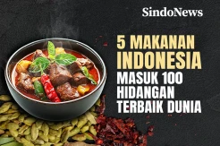 5 Makanan Indonesia Masuk 100 Hidangan Terbaik Dunia 2025