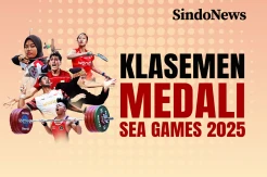 Klasemen Medali SEA Games 2025, Jumat 12 Desember 2025