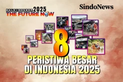 8 Peristiwa Besar di Indonesia Sepanjang Tahun 2025
