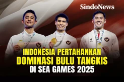 Indonesia Pertahankan Dominasi Bulu Tangkis di SEA Games 2025